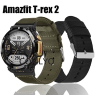 Compatible For Huami Amazfit T-rex 2 T rex 2 Strap Smart watch Nylon Soft Sports Bracelet Men Women watch Band