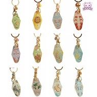 SOONA 12 Constellation Keychain, Taurus Gemini Cancer Scorpio Sagittarius Capricorn Zodiac Sign Keyc