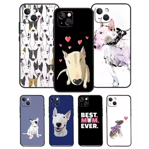 English Bull Terrier Dog For Huawei Nova 5T 9 10 SE 7i 8i 11i 12i Y60 Y61 Y70 Y72 Y73 Y90 Y91 P20 P4