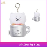 ML1 SNOW PEAK S26MUF-SU15 SI BT21 RJ KEYRING K-FASHION