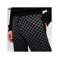 KARL LAGERFELD-MONOGRAM DEGRADE SWEATPANTS