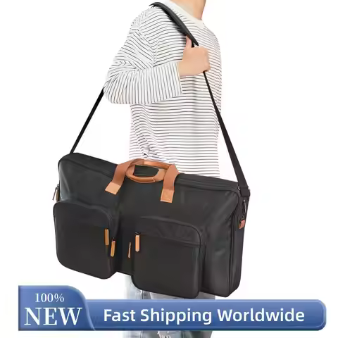 Portable DJ Disc Player Carrying Case Scratch-resistant DJ Controller Padded Storage Bags for Pionee