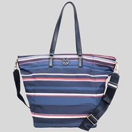 Tory Burch Nylon Printed Tote With Canyon Stripe 73143