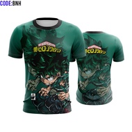 Anime Boku no Hero Academy Outfit -BNH- TSHIRT JERESY