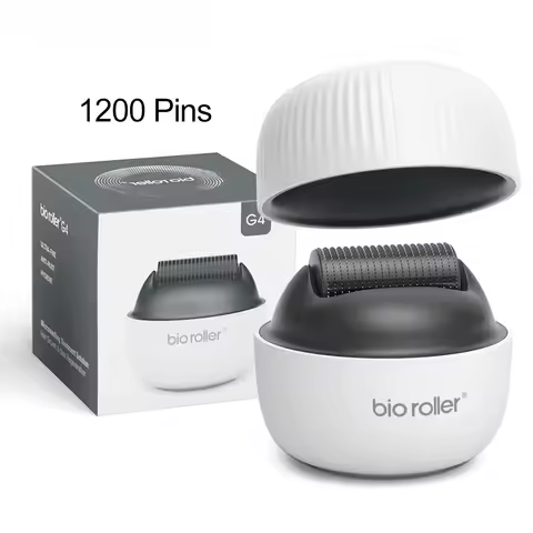 Bio G4 Derma Roller Microneedle 1200 Pins Needle Length 0.25mm For Beard Hair Derma Roller