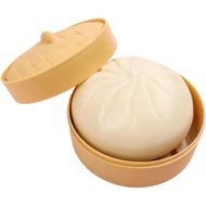 Bao Bun Squeeze Toy, Steamed Bun Squishy, Bun Bao Sensory Fidget Toy, Bun Stress Toy With Food Steam