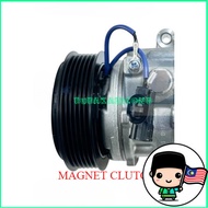 COMPRESSOR PERODUA ALZA 2022~ NEW MODEL W150 6PK 10SA13C 4LEG  447250-9740 CLUTCH PULLEY