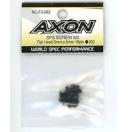 NC-F3-052 AXON M3 ScrewSPS Flat Head/ 3mm x 5mm 10Pic (Steel)