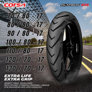 Corsa Platinum R26 Tubeless Size 17 Motorcycle Tire Mio Click Aerox Sniper Raider Yamaha Honda