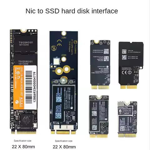 Durable-1PCS Wireless Network Card Adapter Card For BCM94360CS2 BCM94360 BCM943224 Network Card,1PCS