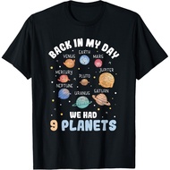Pluto Quote We Had 9 Planets Galaxy Solar System Science Gift T-Shirt