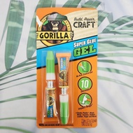 กาวเจลแบบหลอด Clear Super Glue Gel 3g 2 Tubes (Gorilla®)