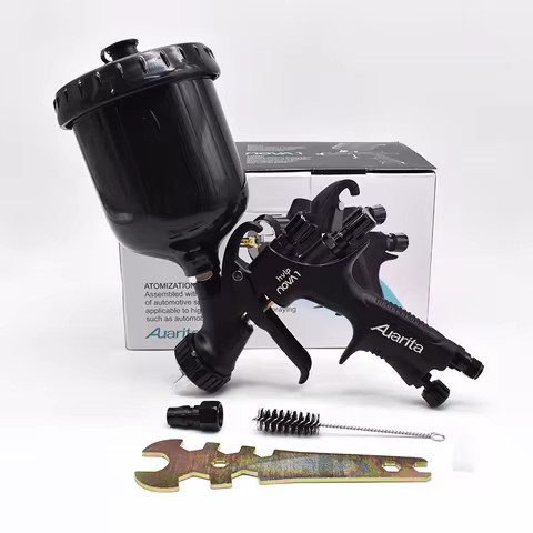 New Spray Gun NOVA-1 HVLP Automotive Painting Spray Gun NOVA1 1.3mm Professional Spray Gun with top 