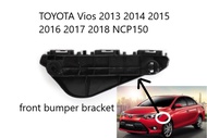 a pair TOYOTA Vios 2013 2014 2015 2016 2017 2018 gen 3 Front Bumper Side Bracket Clip NEW