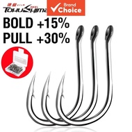 AKAKUMA  High Carbon Steel Stainless Barbed Fishing Hooks Durable Head Fishing Accessories