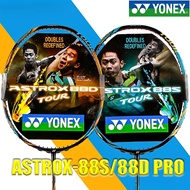 YONEX ASTROX 88D/88S Pro Badminton Racket Offensive Full Carbon Single 4U 26/28 Lbs 83g