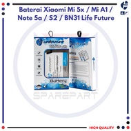 Baterai Xiaomi Mi 5x / Baterai Xiaomi Redmi Mi A1 / Baterai Xiaomi Redmi Note 5a / Baterai Xiaomi Re