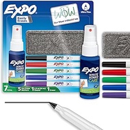 EXPO Low Odor Dry-Erase Marker Set Ultra Fine Tip Assorted Colors 5 Count
