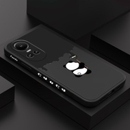 Phone Case For OPPO Reno 10Pro 10 8Z 8 Pro 8T T Z 7Z 6 5 Pro Plus 5G 4G Paint Panda Creative Design 