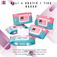 MATA Pet Wipes for Cats and Dogs 80 pcs Pet Wet Wipes for Cats, Eyes, and Ears