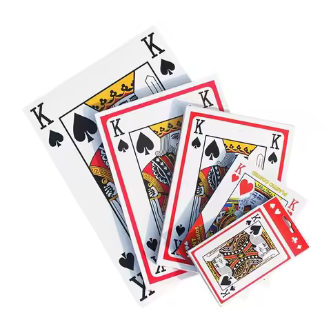 Creative Design Of Large Size And 9 Times Thicker Funny Cards Play Big Props A4 Big Card Mini Poker 