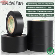 XUESHAN Electrical Tape, PVC Black Flame Retardant Tape,  Waterproof Self-adhesive Wear-resistant Ta