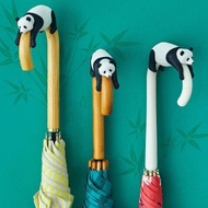 【YOU+MORE!】貓熊造型雨傘手把裝飾品