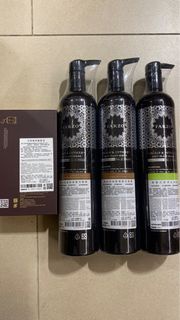 Farzo洗髮精1000ml*3罐養髮液*1罐