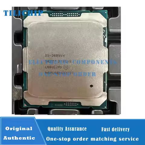 E5-2689V4 10 Cores 20 Threads 14nm 3.1GHz 25MB 165W LGA2011-3 CPU