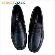 BIG SIZE Man ONE SIZE DOWN Po Kayo - Streetwalk SLIP-ON Black Shoes for Men Marikina Made Loafers Sh