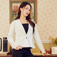 Miss office เสื้อคลุมแขนยาวไม่มีปก (MB-027)