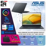 Asus Zenbook 14X OLED Q420VA  UX3404VA Touch i7 13700 16GB 1TB W11