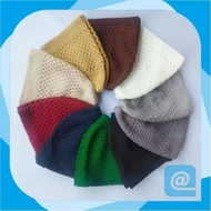 Kopiah Knitted Lobe/ Motif Cap PREMIUM Motif Cap Men's Cap Men's Cap Men's Knitted Cap Men's Knitted