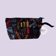 Daisy Dee Canvas Cosmetic Bag Ship Greeting All Language