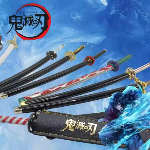 25cm Japan Demon Slayer Anime Decorations Kimetsu No Yaiba Animes Derivatives Samurai Ninja Accessor