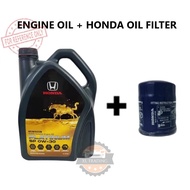 New Packing Honda 0w-30 Fully Synthetic SN 0W30 4L Engine Oil with Honda Oil Filter (1pcs)