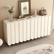 Cream style shoe cabinet, home entrance, foyer cabinet, modern and simple large capacity balcony sto