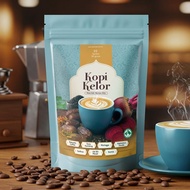 Clearherbs HQ  Kopi Kelor tanpa Gula dengan Gabungan Moringga, Ubit Bit Merah, Saffron, Monk Fruit