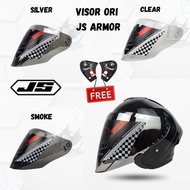 Visor Original JS Armor | Free Ratchet | Glass JS Armor Original