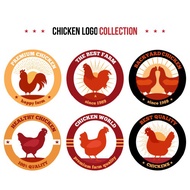 (Chekout Rp100) Chicken example sticker label3