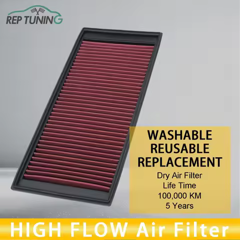 High Flow Air Filter Fits for VW Golf IV GTI Bora Beetle Jetta Seat Leon Skoda Octavia Audi A3 S3 TT