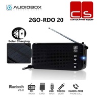 Audiobox 2GO-RDO 20 Bluetooth Portable Wireless Speaker