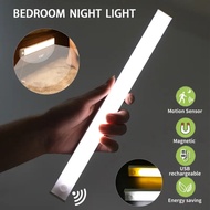 「 YUYANG Lighting 」 NEW Motion Sensor Light Wireless LED Night USB Rechargeable Lamp Cabinet Wardrobe Under Backlight For Kitchen