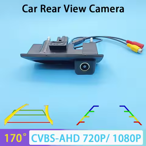 AHD 1080P Car Rear View Camera for Volkswagen Golf Passat B7 B6 Tiguan Jetta MK6 Audi A3 A4 A5 Q5 Tr