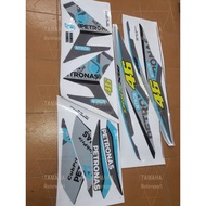 Yamaha Y15 Y15zr Body Cover Stripe Sticker Petronas 46 mx king