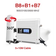 B28 4G 5G เครื่องขยายสัญญาณมือถือ Quad-band 700Mhz 900Mhz 1800Mhz 2100Mhz Mobile Signal Booster Repe