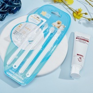 Cat Dog Pet Set Toothbrush Teddy Soft Bristle 360 Degree Silicone Finger Toothbrush Pet Toothpaste T