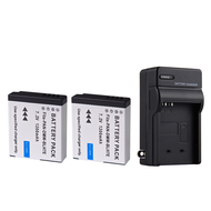 แบตเตอรี่ DMW-BLH7 + แท่นชาร์จ ( ความจุ 1200 mAh ) สำหรับ Panasoni Lumix gf7gf8gf9gm1gf10 BLH7