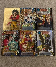 【美品】龍珠本彈29 GT   龍珠閃卡dragonball   GT 閃咭   dragonball 雙面閃  全套閃加  金卡（日版1997年初版)
