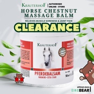 [CLEARANCE] [Authentic] Krauterhof Horse Chestnut Massage Balm Gel Balm Plant Formulated 德国马膏